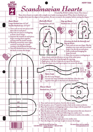 HOTP Scandinavian Hearts Template - Scrap Of Your Life 