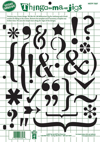 HOTP Thingamajig Template - Scrap Of Your Life 