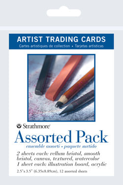 Strathmore -  Artist Trading Cards - Assorted Pack - Scrap Of Your Life 