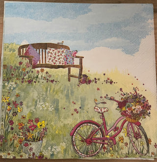 Decoupage Serviette / Napkin Spring Meadow - Scrap Of Your Life 
