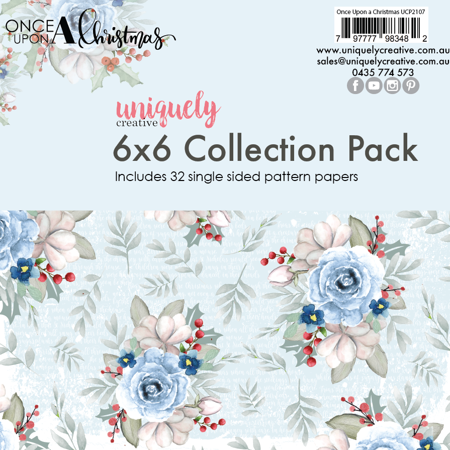 Uniquely Creative - Once Upon a Christmas Mini Collection Pack - Scrap Of Your Life 