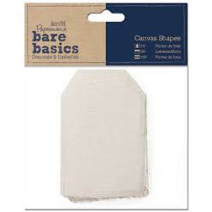 Do-Crafts Bare Basics Canvas Shapes Tag - Scrap Of Your Life 