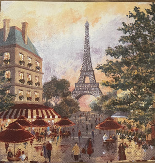Decoupage Serviette / Napkin Paris - Scrap Of Your Life 