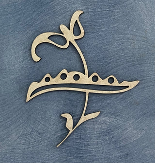 Remember When Chipboard - Sweet Pea Flora - Scrap Of Your Life 