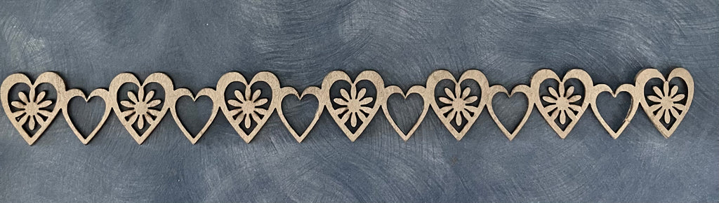 Remember When Chipboard - Heart Border - Scrap Of Your Life 