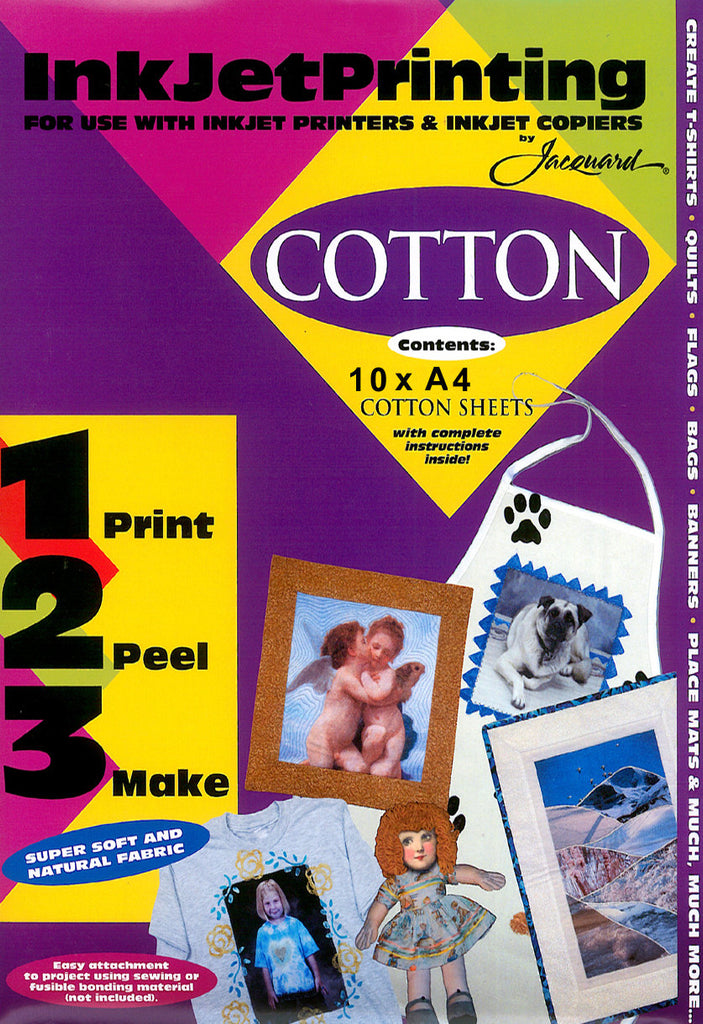 Jacquard InkJet Printing Cotton Single Sheet - Scrap Of Your Life 