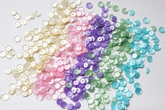 Neat & Tangled - Sequins 6mm - Spring Mix - Scrap Of Your Life 
