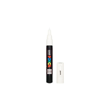 POSCA 3M Fine Bullet Tip Pen - White - Scrap Of Your Life 