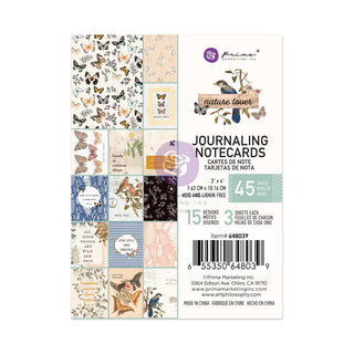 Prima - Nature Lover - 3 x 4 Journalling Cards - Scrap Of Your Life 