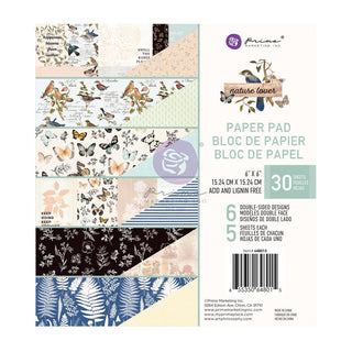Prima - Nature Lover - 6 x 6 Paper Pad - Scrap Of Your Life 