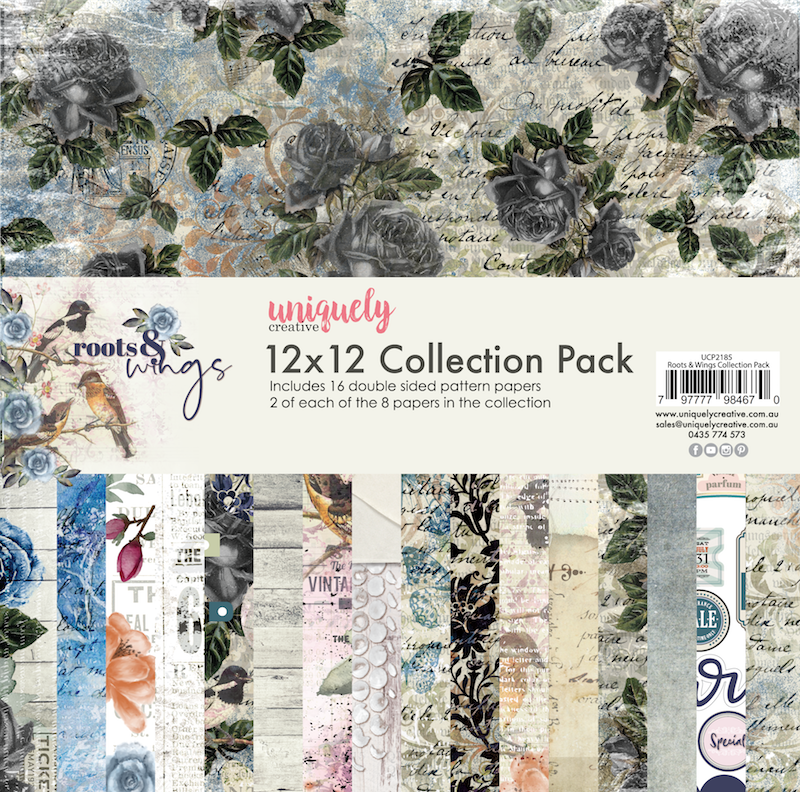 Uniquely Creative - Wings and Roots Collection - Scrap Of Your Life 