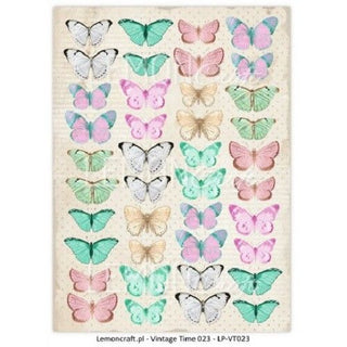 Lemoncraft - One-sided scrapbooking paper - Yesterday Vintage Time 023 - Scrap Of Your Life 