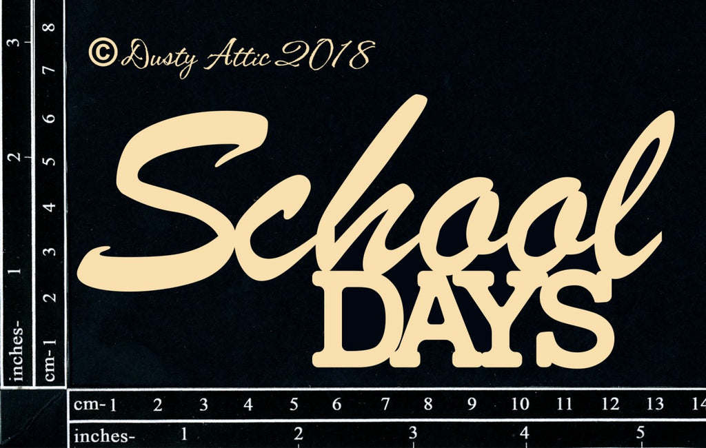 Dusty Attic - School Days - Scrap Of Your Life 