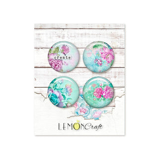Lemoncraft - Flair Buttons - Silence Collection - Scrap Of Your Life 