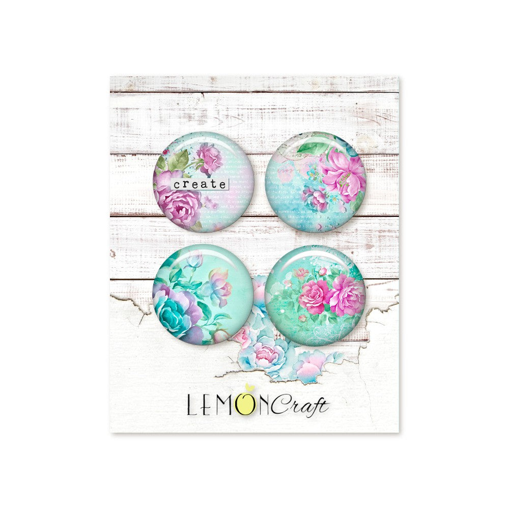 Lemoncraft - Flair Buttons - Silence Collection - Scrap Of Your Life 