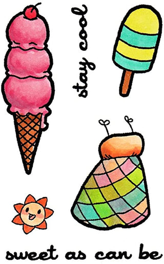 Some Odd Girl Kaylee 2"X3" Clear Stamp Set-Sweet as Can Be - Scrap Of Your Life 